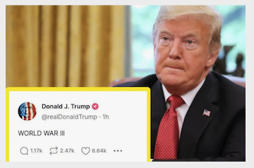 Дональд Трамп и Третья мировая война
